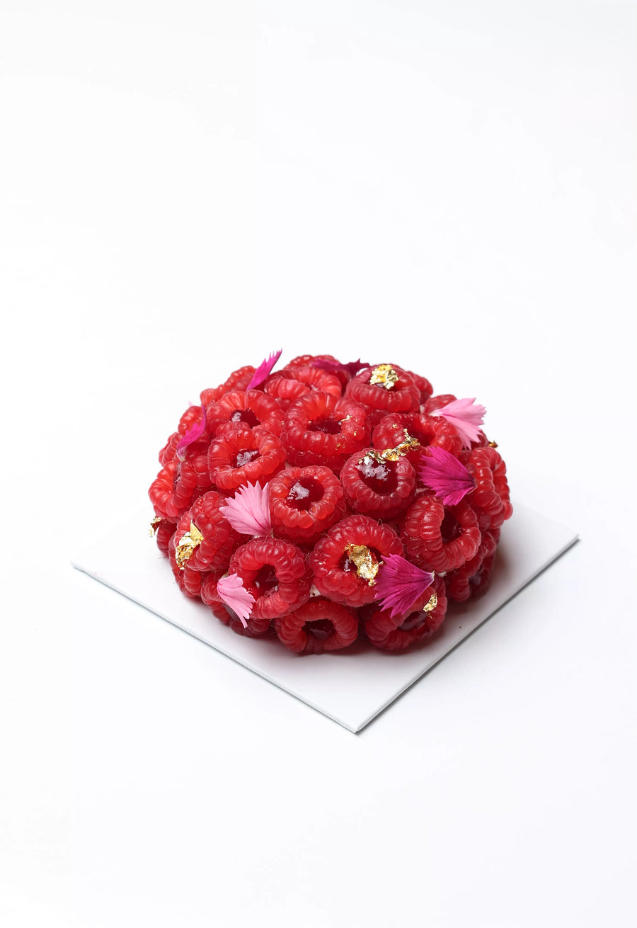 French Framboisier Cake | Best Framboise Cake| Ines Chatti Patisserie