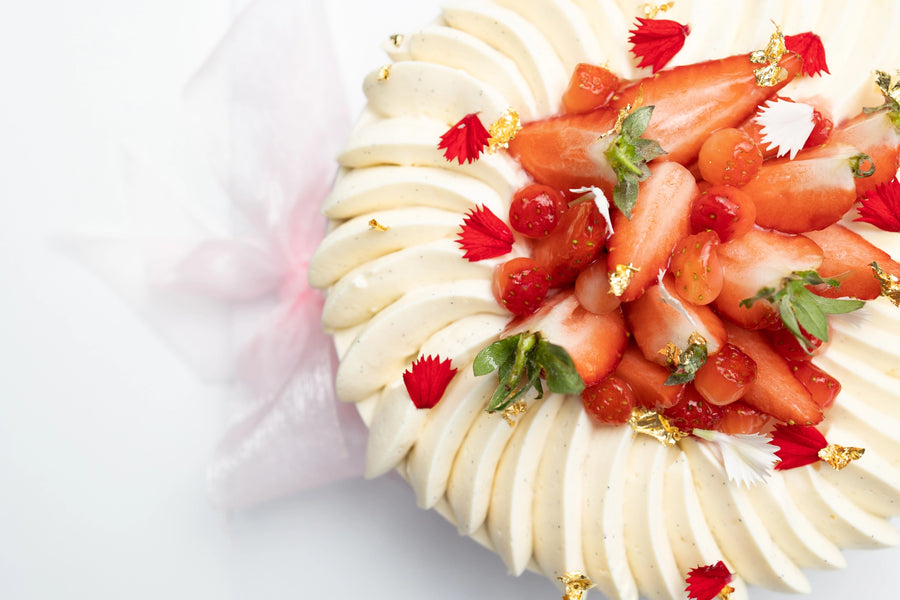 Strawberry Fraisier Cake | Fraisier Cake | Ines Chatti Patisserie