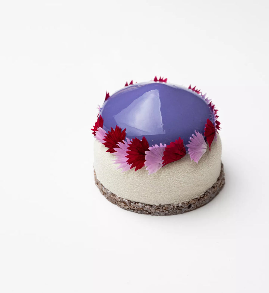 Lavender cake ines chatti patisserie dubai