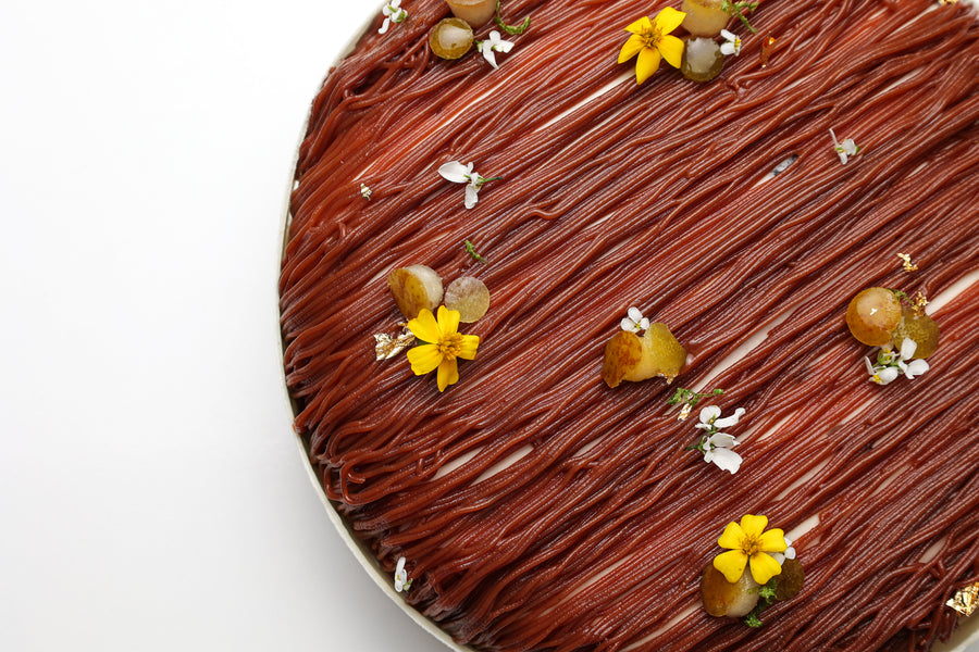 Castanea cake ines chatti patisserie dubai